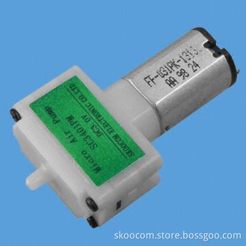 DC mini air pump, 1LPM, 3/6/12V
